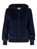 Mim Velour Jacket - Navy
