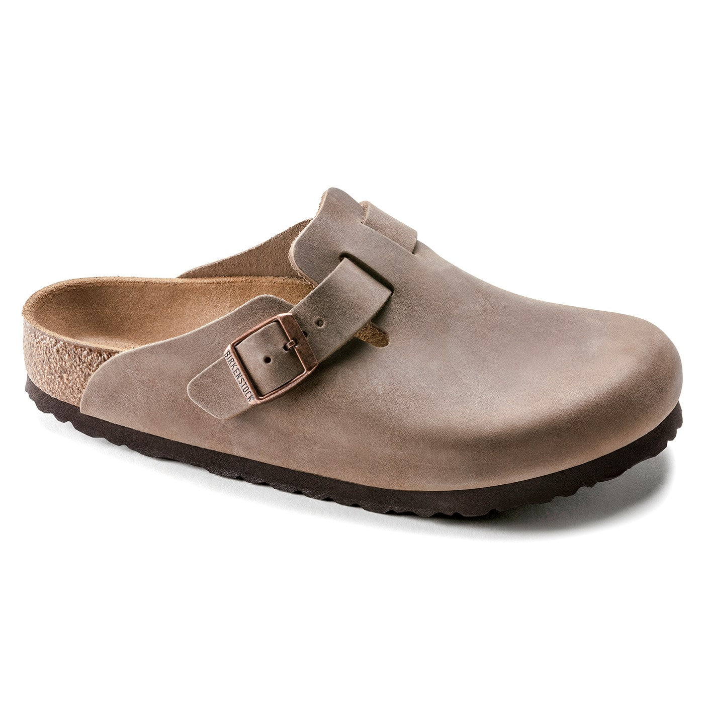 Boston Oiled Leather Narrow - Tobacco Brown