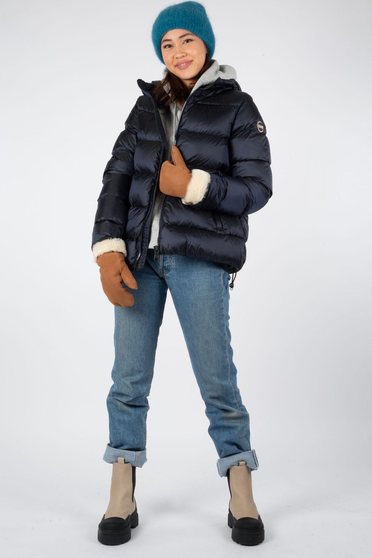 Colmar 2216 7QD Dunjakke - Navy