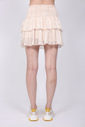 Carin Dot Skirt - Beige - Neo Noir - Skjørt - VILLOID.no