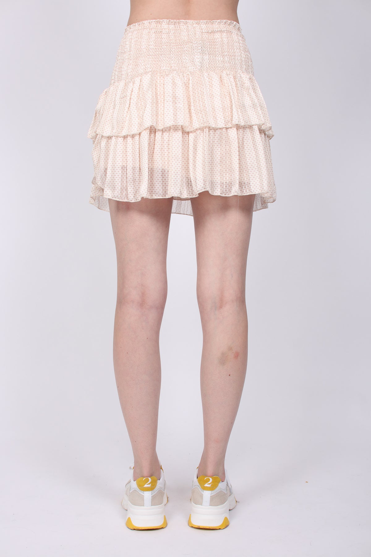 Carin Dot Skirt - Beige - Neo Noir - Skjørt - VILLOID.no