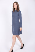 Cecilie Merino Dress - Blue - Ella & il - Kjoler - VILLOID.no