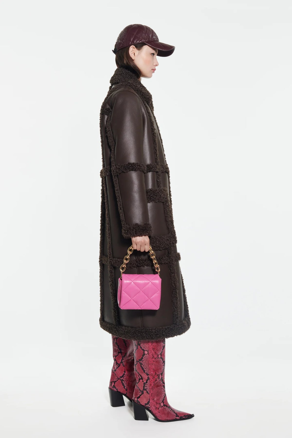 Patrice Coat - Dark Brown