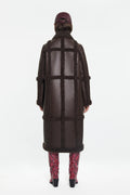 Patrice Coat - Dark Brown