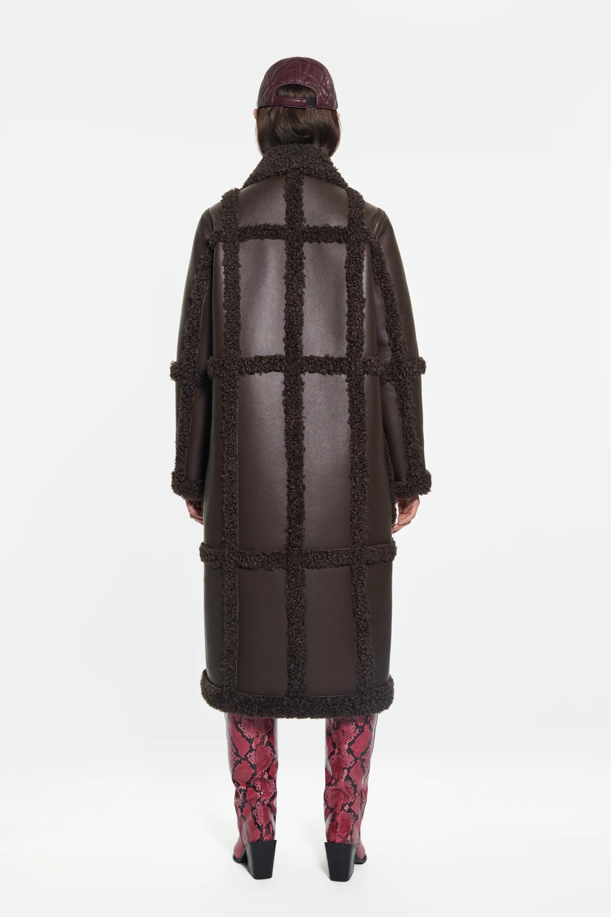 Patrice Coat - Dark Brown
