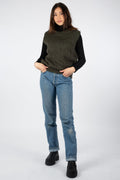 Kala Vest Wool - Olive