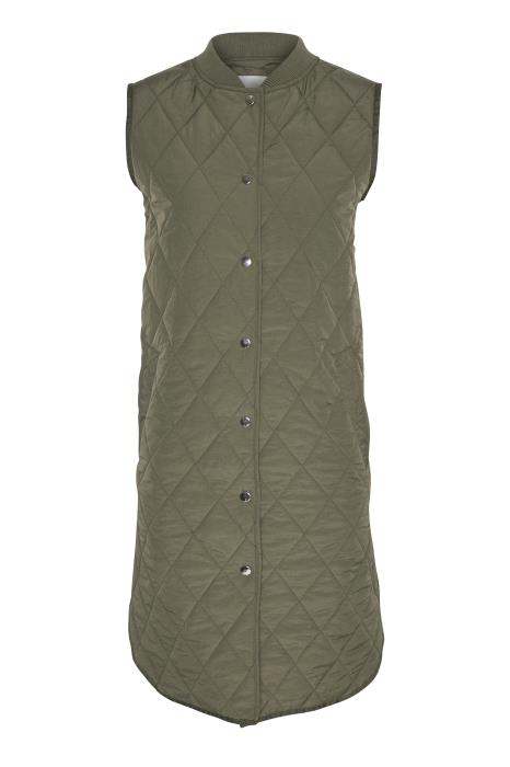 InWear CallasIW Quilted Vest - Beetle Green