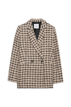 Diana Blazer - Apricot Tweed