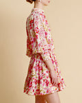 Cotton Slub Mini Dress - Daisy Garden
