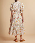 Cotton Slub Midi Dress - Delightful