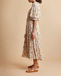 Cotton Slub Midi Dress - Delightful