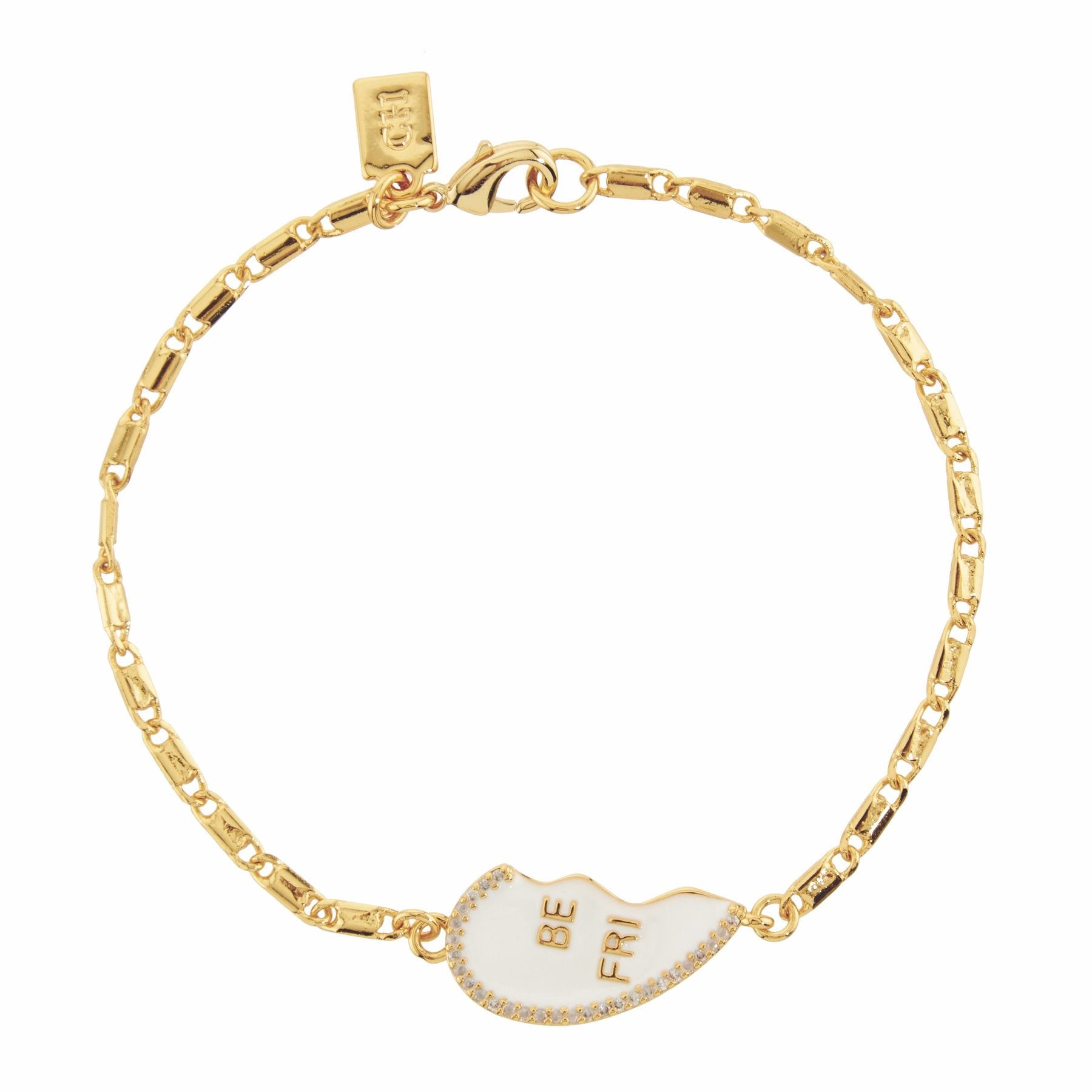 Crystal Haze Best Friend Armband - Powder