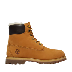 Premium Shearling 6 Inch Boot - Wheat Nubuck