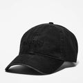 Cotton Canvas Bb Cap Self Backstrap - Black
