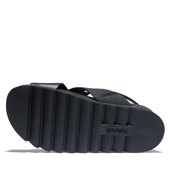 Santa Monica Sunrise Crossband - Black Nubuck