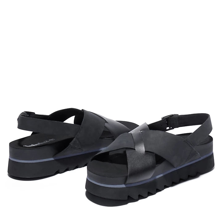 Santa Monica Sunrise Crossband - Black Nubuck