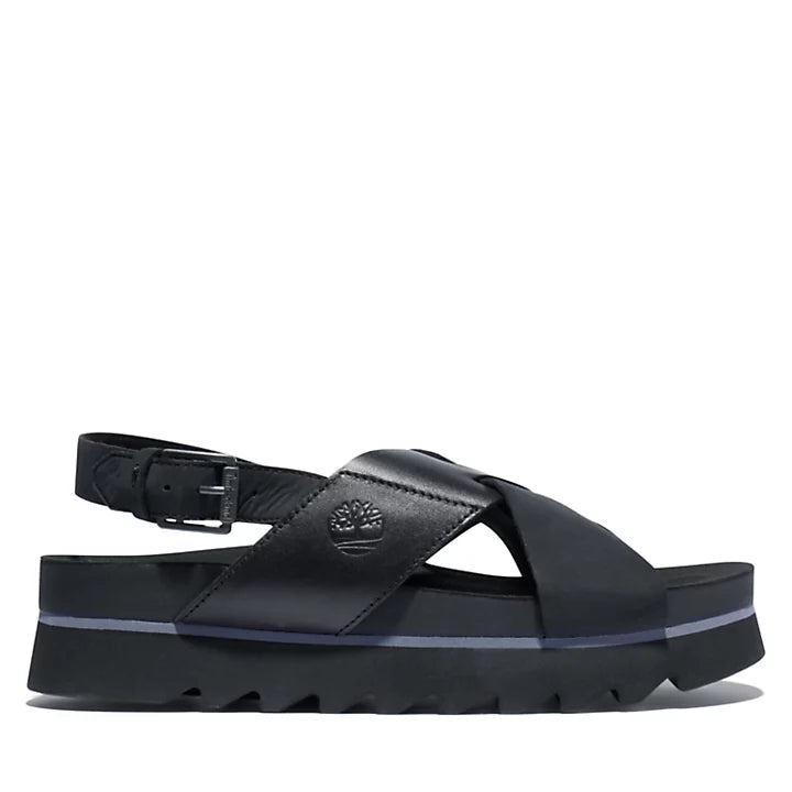 Santa Monica Sunrise Crossband - Black Nubuck