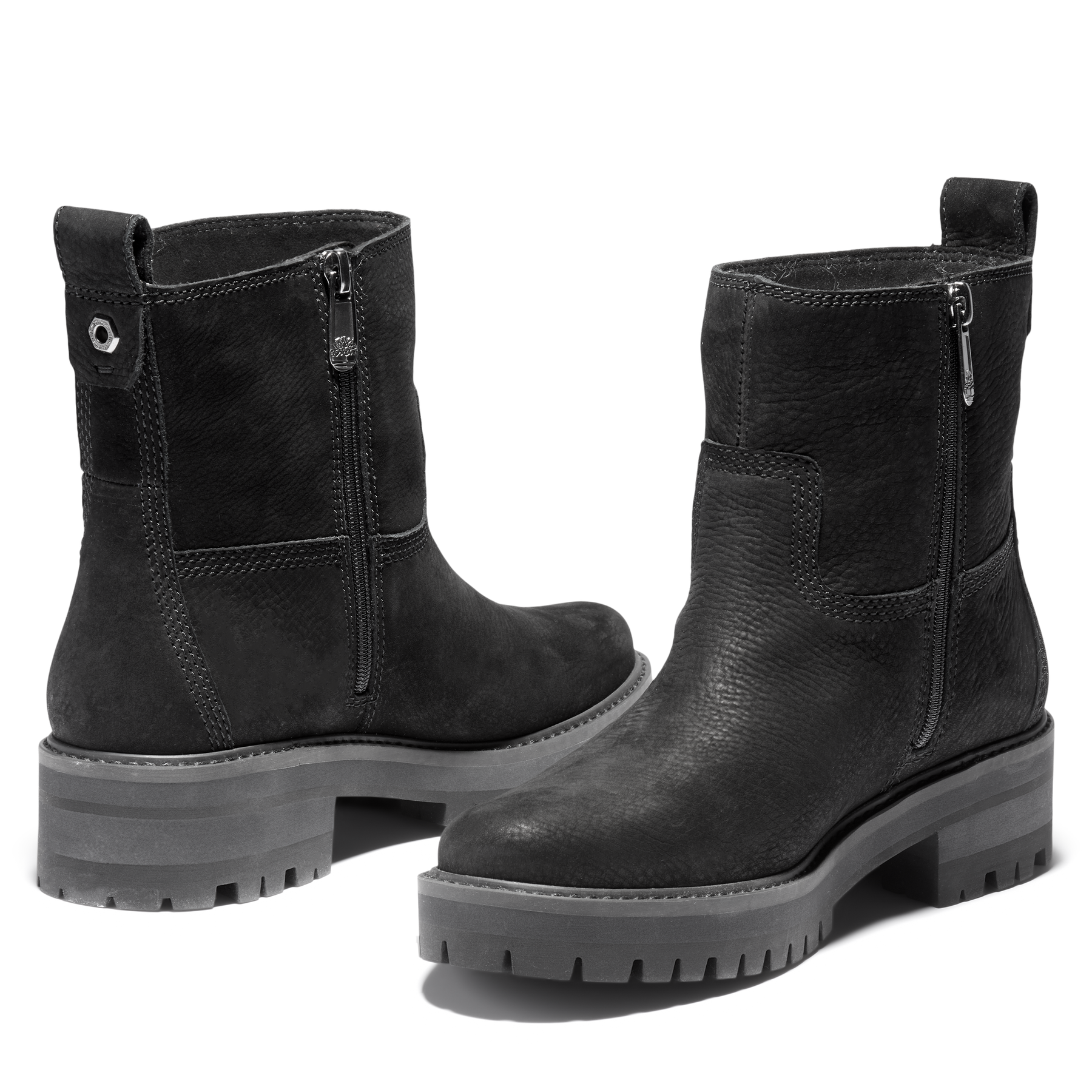 Courmayeur Valley Warm Lined Boot - Black Nubuck - Timberland - Sko - VILLOID.no