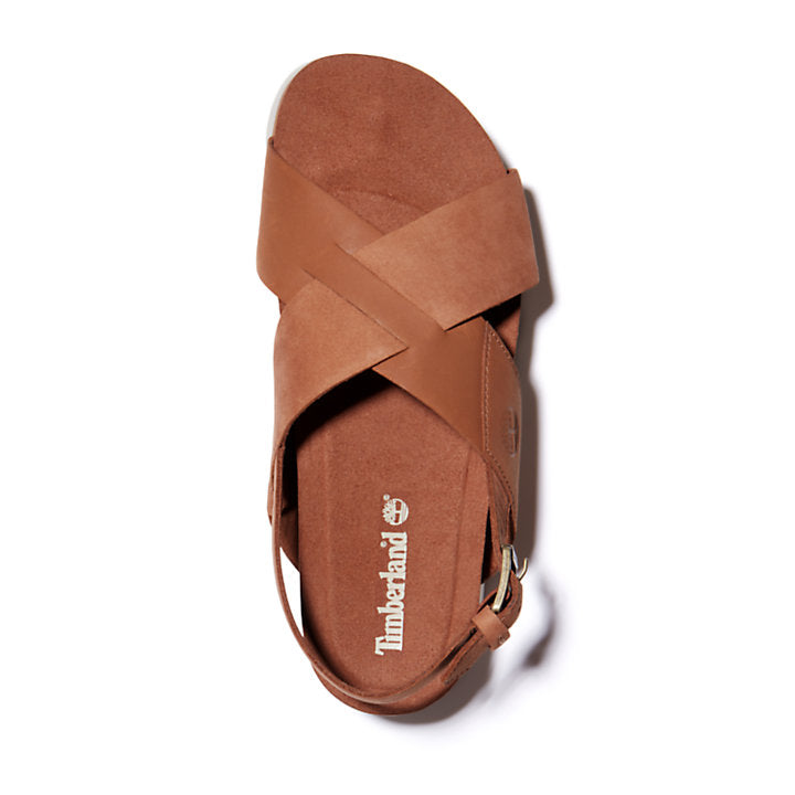 Santa Monica Sunrise Crossband - Light Brown Nubuck