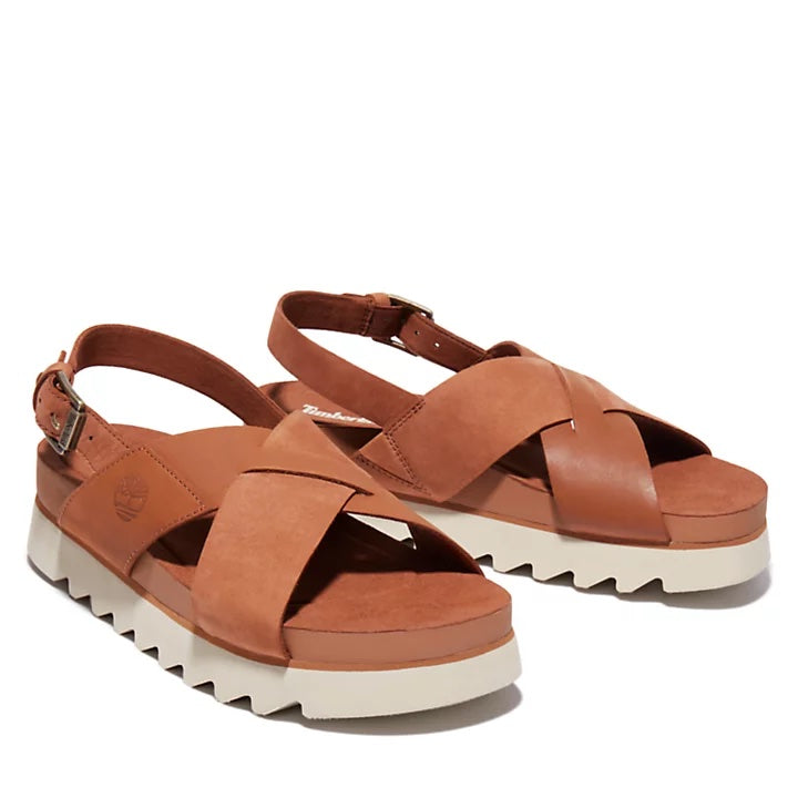 Santa Monica Sunrise Crossband - Light Brown Nubuck