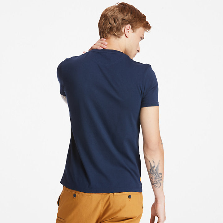 SS Dun-River Crew T - Dark Sapphire