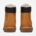 Premium Shearling 6 Inch Boot - Wheat Nubuck