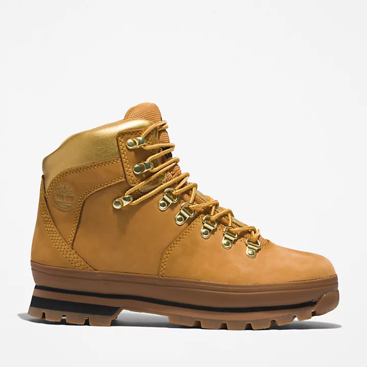 Euro Hiker - Wheat Nubuck With Gold