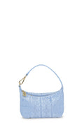 Butterfly Small Pouch Satin - Baby Blue
