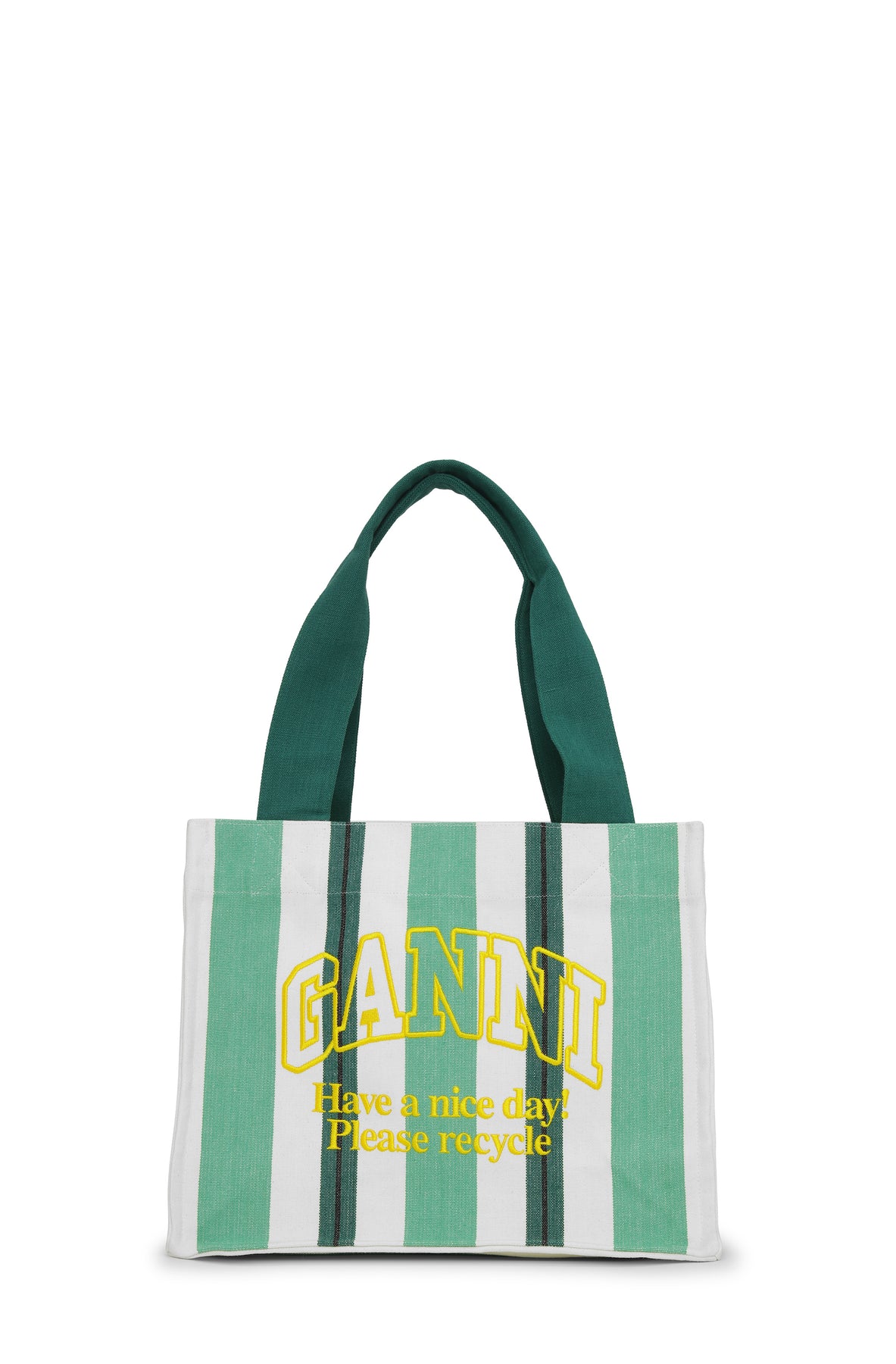 Large Easy Shopper Stripes - Juniper