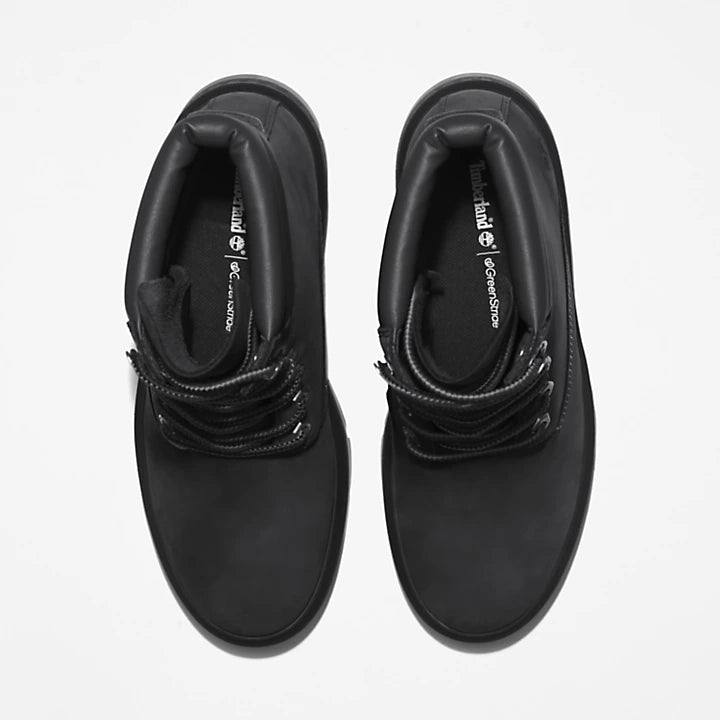 Cortina Valley 6 Inch Boot - Black Nubuck