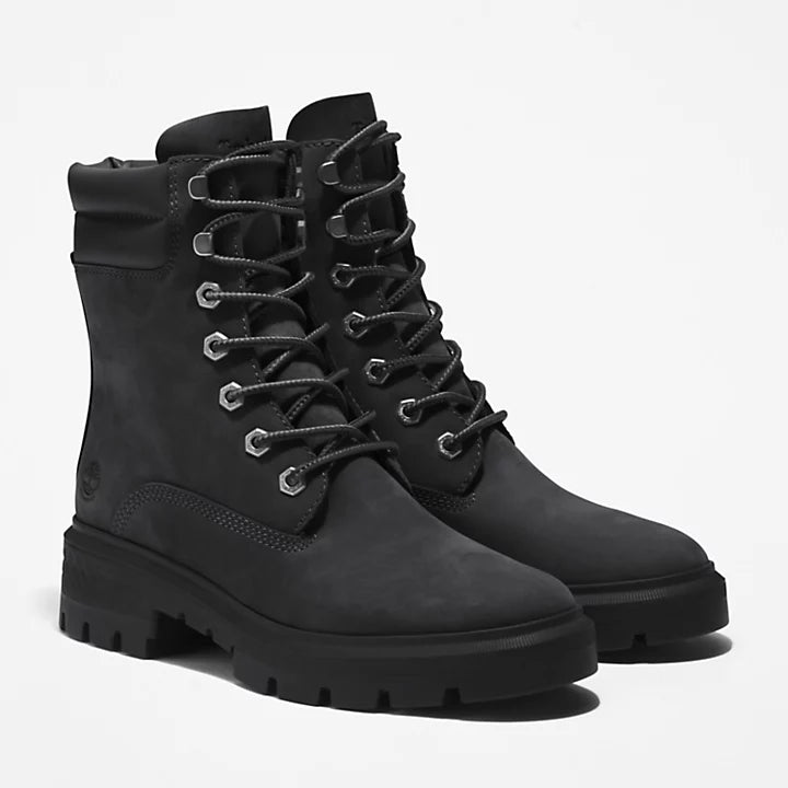 Cortina Valley 6 Inch Boot - Black Nubuck