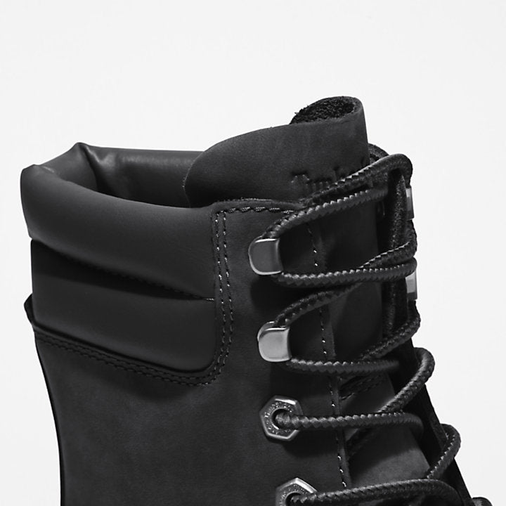 Cortina Valley 6 Inch Boot - Black Nubuck