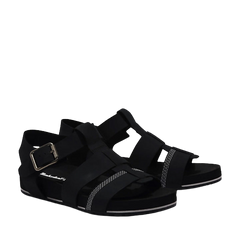 Malibu Waves Fisherman - Black Nubuck