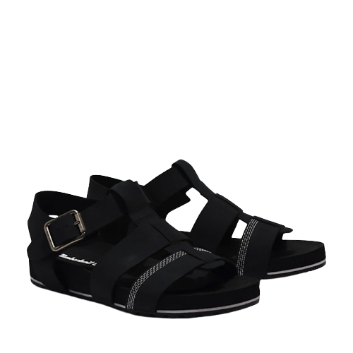 Malibu Waves Fisherman - Black Nubuck
