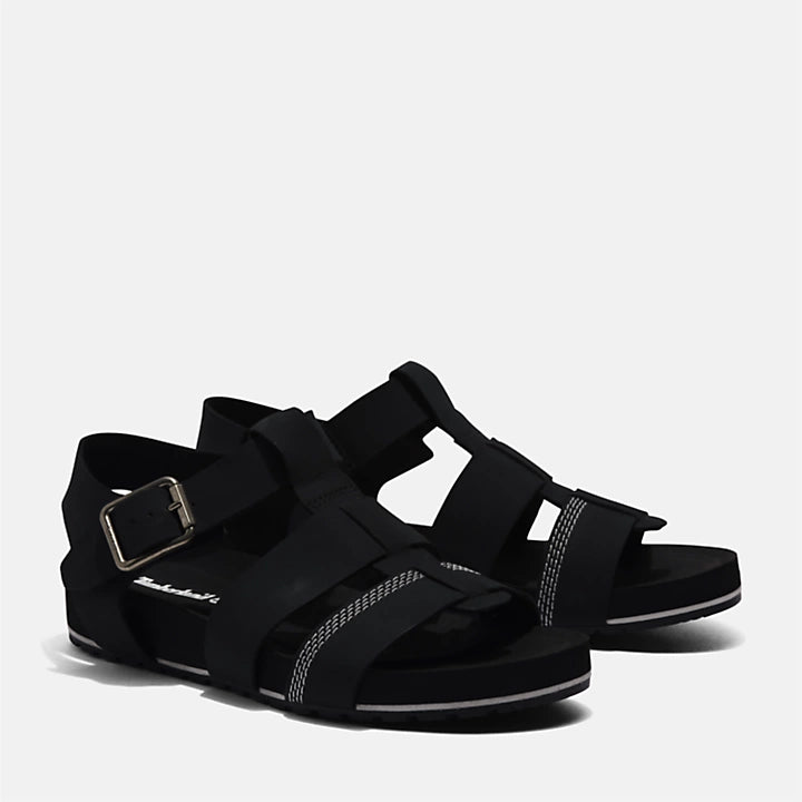 Malibu Waves Fisherman - Black Nubuck