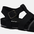 Malibu Waves Fisherman - Black Nubuck