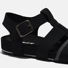 Malibu Waves Fisherman - Black Nubuck