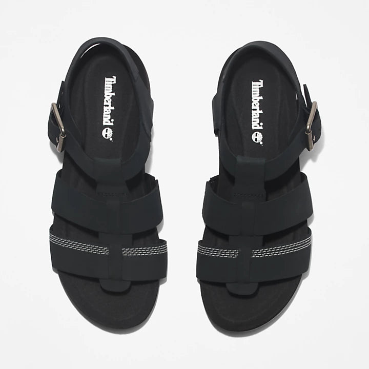 Malibu Waves Fisherman - Black Nubuck