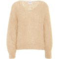 Milana Ls Mohair Knit - Almond