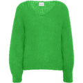 Milana Ls Mohair Knit - Bright Green