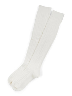Cable Sock - Ecru