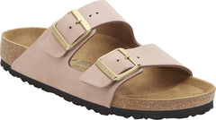 Arizona Nubuck Leather Narrow - Soft Pink