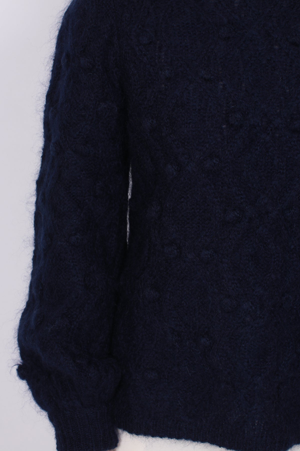 Andrea Chunky Knit Sweater - Navy - Ella & il - Gensere - VILLOID.no