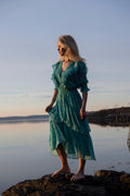 Frøya Long Dress - Azur