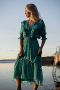 Frøya Long Dress - Azur
