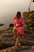 Jade Dress - Summer Red