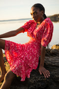 Jade Dress - Summer Red