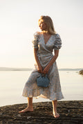 Valkyrie Long Dress - Sky Blue