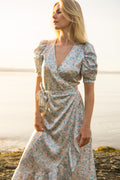 Valkyrie Long Dress - Sky Blue