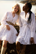 Sol Cotton Dress - White